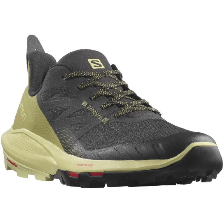 Olive / Black Salomon Outpulse Men's Hiking Shoes | IE AH8934